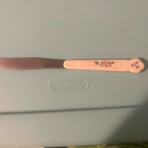 Pfaltzgraff Tea Rose Knife Stainless Steel